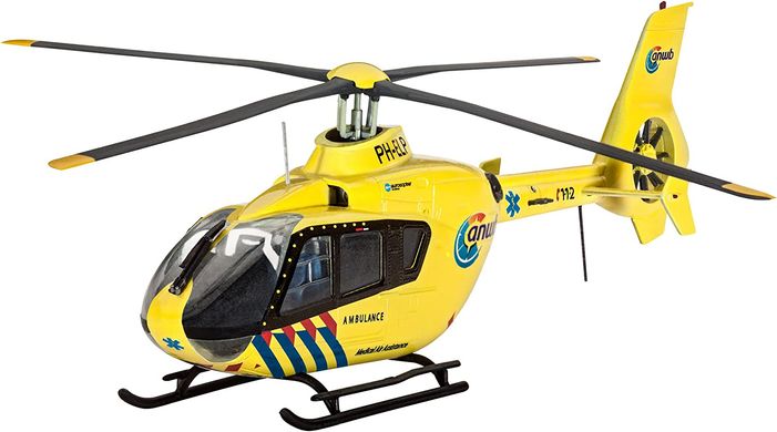Спасательный вертолет EC135 ANWBs, 1:72, Revell, 04939 (Сборная модель)