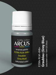 Фарба Arcus E258 RLM "84b" Graublau, 10 мл, емалева
