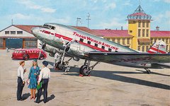 Пасажирський літак Douglas DC-3, 1:144, Roden, 309