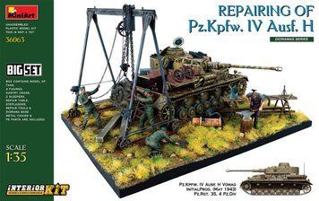 Ремонтное обслуживание танка Pz.Kpfw. IV Ausf. H. (Большой набор), 1:35, MiniArt, 36063