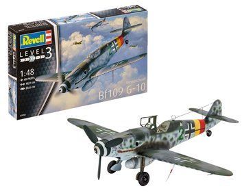 Истребитель Messerschmitt Bf109 G-10, 1:48, Revell, 03958