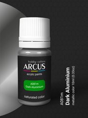 Краска Arcus A081 Dark Aluminium – Металлик темный алюминий, акриловая