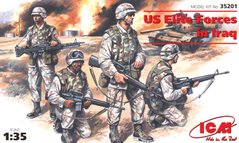 Елітні сили США в Іраку, збірні фігури, 1:35, ICM, 35201
