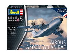 Військово-транспортний літак Airbus A400M Atlas "RAF", 1:72, Revell, 03822