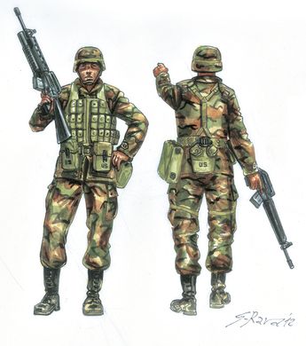 Американская пехота 1990-е годы, 1:72, Italeri, 6168