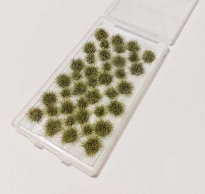 Пучки трави снігові, зелені (5 мм)