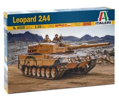 Танк Leopard 2A4, 1:35, ITALERI, 6559 (Сборная модель)