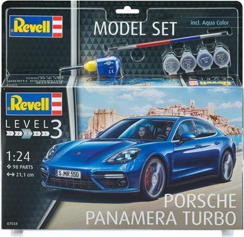 Автомобиль Porsche Panamera Turbo, 1:24, Revell, 07034 (Подарочный набор)