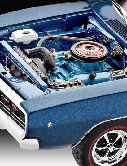 Автомобиль 1968 Dodge Charger R/T, 1:25, Revell, 07188