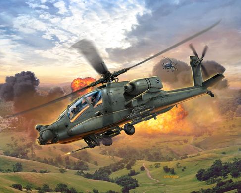 Збірна модель гелікоптера AH-64A Apache, 1:100, Revell, 04985