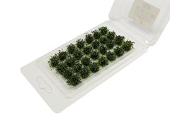 Кущики для діорам і макетів, зелені, (5-7 мм)