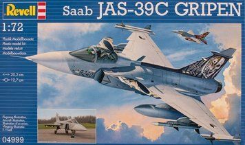 Винищувач Saab JAS-39C GRIPEN, 1:72, Revell, 04999