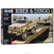 Базова машина-мостоукладальник Bruckenlegepanzer Biber і бронеавтомобіль ATF Dingo, 1:72, Revell, 03192