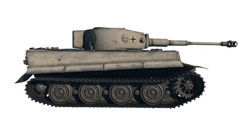 Танк PZ.KPFW.VI TIGER (Серия World of Tanks), 1:35, ITALERI, 36502