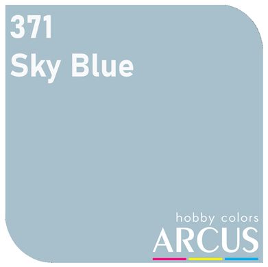 Фарба Arcus E371 Sky Blue, емалева