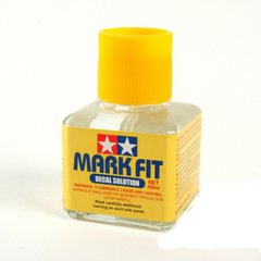 Mark Fit - Жидкость для нанесения декалей, 40 мл, Tamiya, 87102