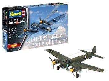 Бомбардувальник Junkers Ju 88A-1 "Battle of Britain", 1:72, Revell, 04972 (Збірна модель)