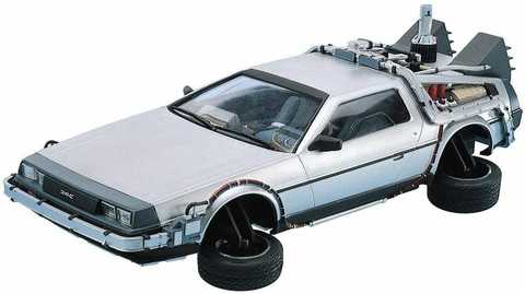 Бумажная модель Автомобиль DeLorean DMC-12 (Назад в будущее)