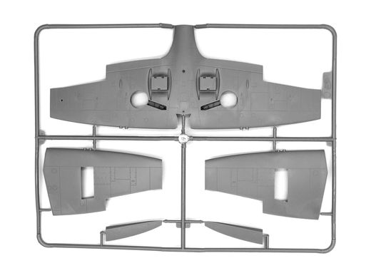 Spitfire Mk.IX з пілотами ВПС і наземним персоналом, 1:48, ICM, 48801 (Збірна модель)