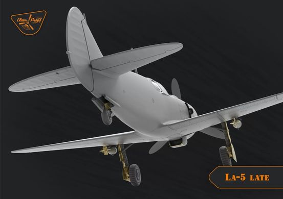 Винищувач LA-5 (Пізня версія), 1:72, Clear Prop, CP72015 (Збірна модель)
