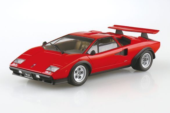 Автомобіль '75 Wolf Countach Ver.1, 1/24, Aoshima, AO63361 (Збірна модель)