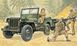 Американський армійський автомобіль "Willys" з причепом, 1:35, ITALERI, 314