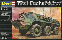 Збірна модель Німецький бронетранспортер TPz A1 Fuchs Eloka "Hummel", 1:72, Revell, 03139