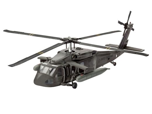 Транспортный вертолет UH-60A, 1:100, Revell, 64984 (Подарочный набор)