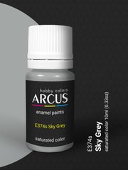 Краска Arcus E374 Sky Grey, эмалевая