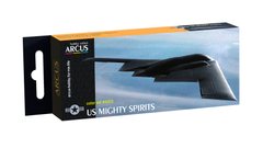 Набір емалевих фарб "US Mighty Spirits", Arcus, 5003