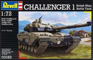 Танк Challenger 1, 1:72, Revell, 03183