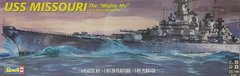 Линкор USS Missouri The "Mighty Mo", 1:535, Revell, 10301 (Сборная модель)