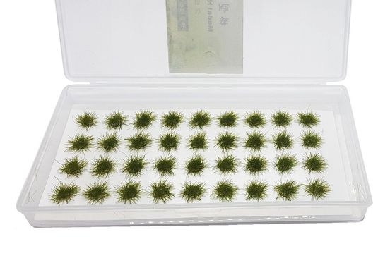 Пучки травы для диорам и макетов, лесная трава, (5 мм)