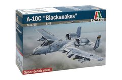 Штурмовик A-10C "Blacksnakes", 1:48, Italeri, 2725 (Сборная модель)