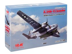 Американський бомбардувальник A-26B-15 Invader, ІІ МВ, 1:48, ICM, 48282 (Збірна модель)