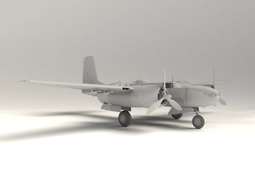 Американский бомбардировщик A-26B-15 Invader, ІІ МВ, 1:48, ICM, 48282 (Сборная модель)