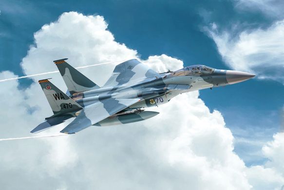 Винищувач F-15C Eagle, 1:72, Italeri, 1415 (Збірна модель)