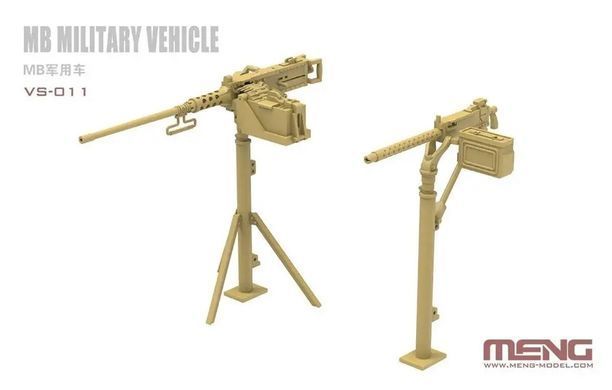 Сборная модель Jeep Willys MB, Американский армейский автомобиль, 1:35, MENG, VS-011
