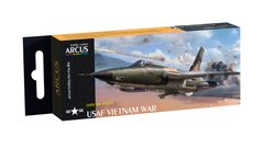 Набір емалевих фарб "USAF Vietnam War", Arcus, 5005