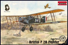 Британский биплан Bristol F.2B Fighter, 1:48, Roden, 425 (Сборная модель)