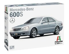 Автомобіль Mercedes-Benz 600S, 1:24, ITALERI, 3638