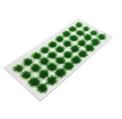 Пучки травы для диорам и макетов, зеленые, (5 мм)