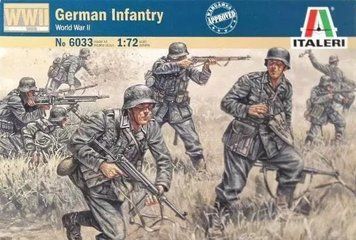 Німецька піхота (World War II), 1:72, Italeri, 6033 (Фігури)