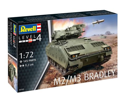 Боевая разведывательная машина M2/M3 "Bradley", 1:72, Revell, 03143