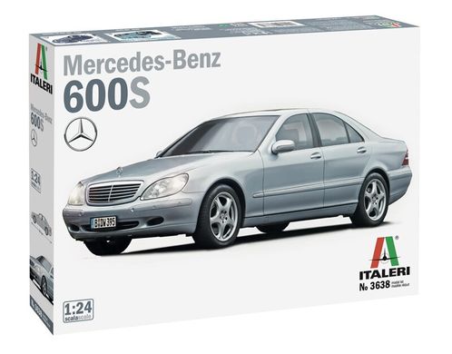 Автомобиль Mercedes-Benz 600S, 1:24, ITALERI, 3638