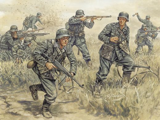 Німецька піхота (World War II), 1:72, Italeri, 6033 (Фігури)