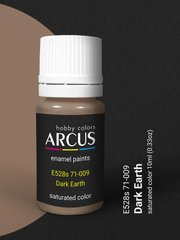 Краска Arcus E528 71-009 Dark Earth, эмалевая
