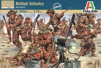 Британська піхота (World War II), 1:72, Italeri, 6056 (Фігури)