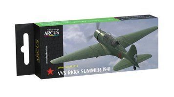 Набір арилових фарб "VVS RKKA Summer 1941", Arcus A1012