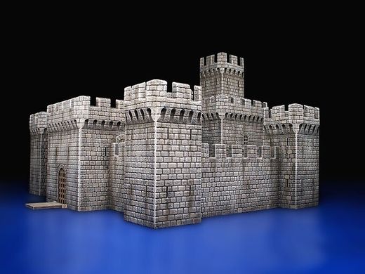 Средневековый замок XII-XV век, 1:72, MiniArt, 72005
